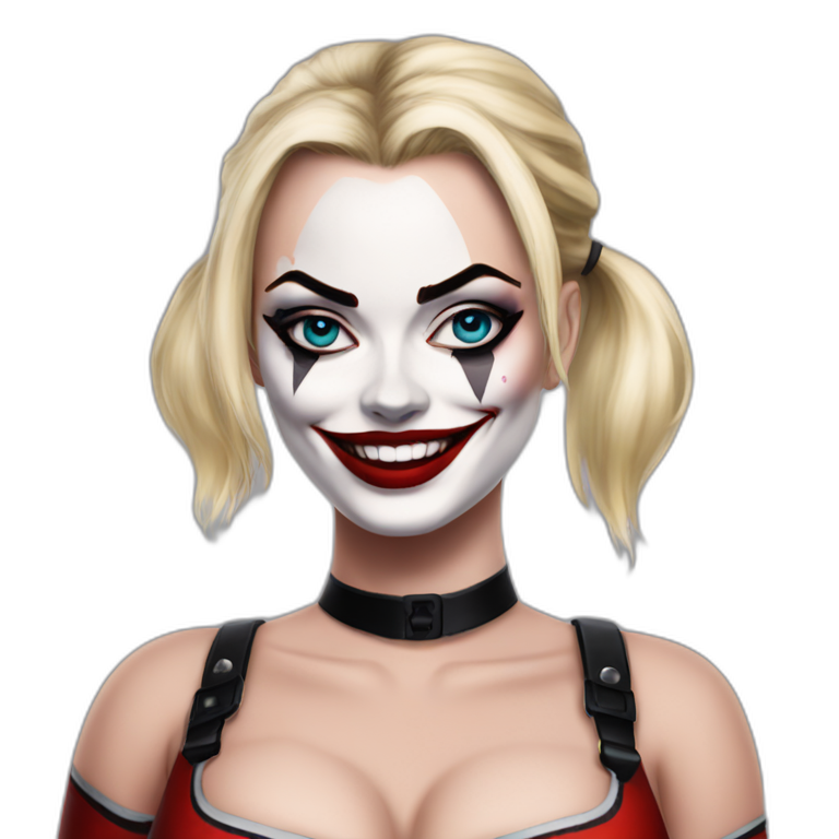 Margot Robbie as Harley Quinn Emoji Create & Combine New Emojis