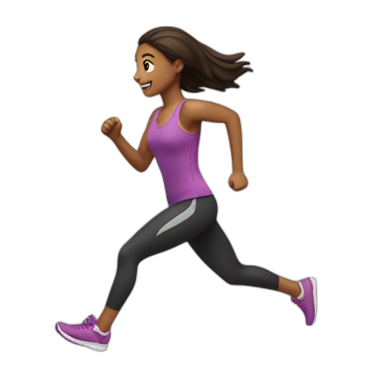 running girl Emoji Create & Combine New Emojis
