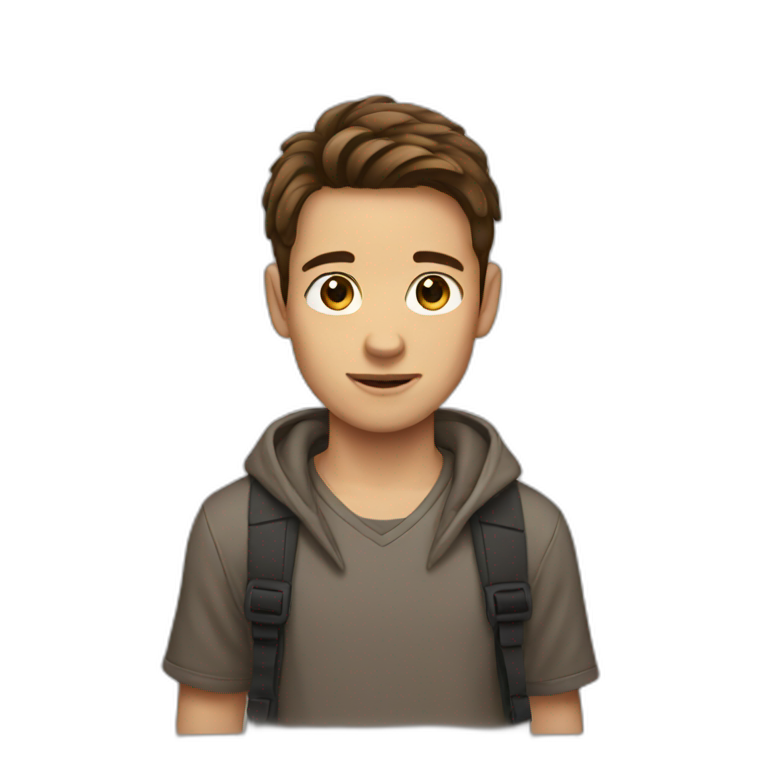 Boy brown hair Emoji Create & Combine New Emojis