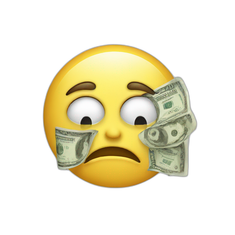 weeping cash Emoji | Create & Combine New Emojis