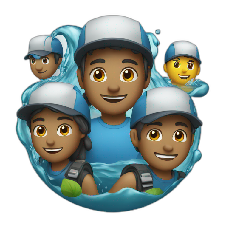 water flow team Emoji Create & Combine New Emojis