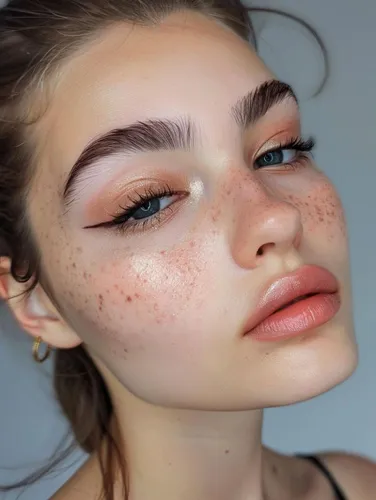 Try on this brushed-up eyebrow look to enhance your natural facial features.