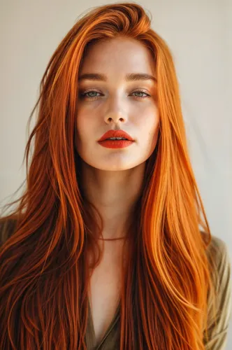 Stunning long red hairstyle for women, perfect for elegant events. A vibrant look that enhances any sophisticated occasion.