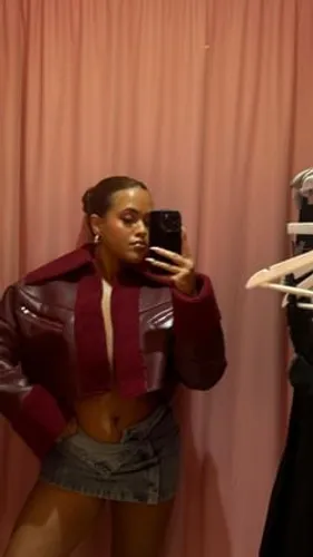 Try on this sleek slicked back ponytail hairstyle, perfect for an elegant look.