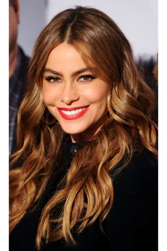 Try on this long wavy hairstyle featured in the image.