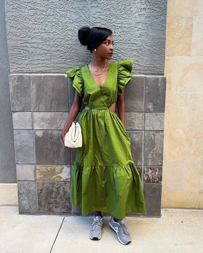 try on a neatly styled bun hairstyle
