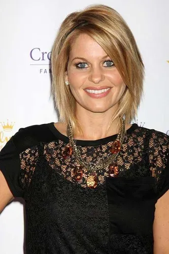Try on a classic bob hairstyle in this look.