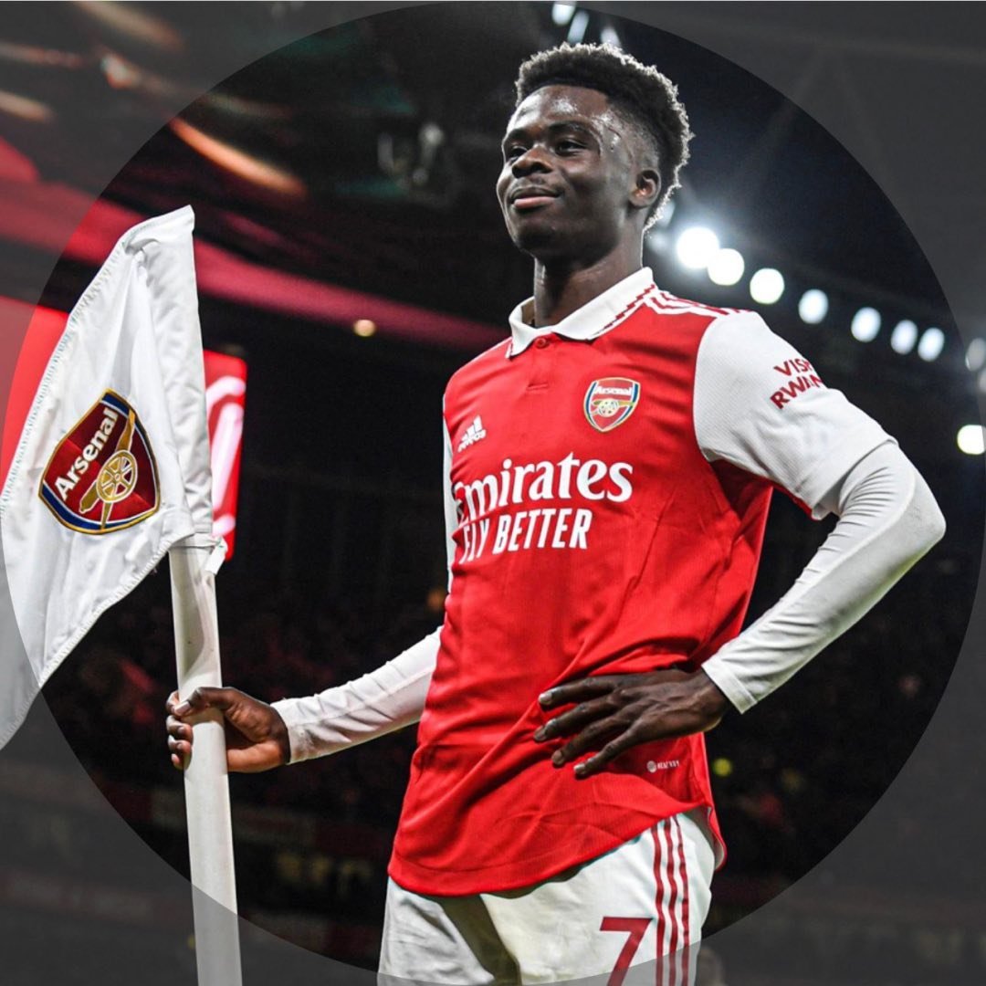 Bukayo Saka's profile