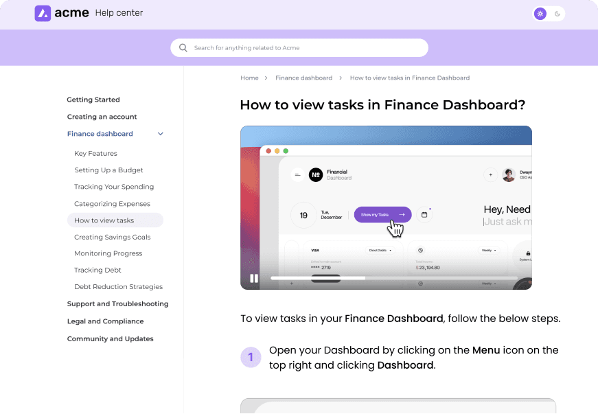 Customized Knowledge Base