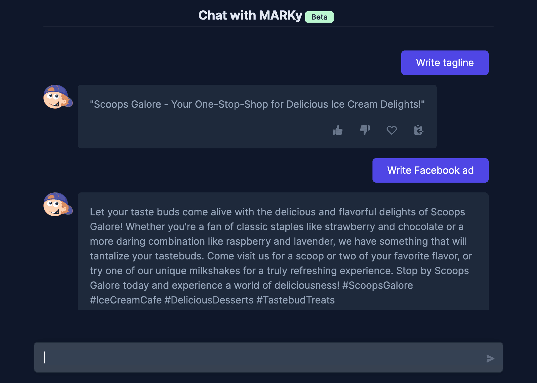 Chat with Marky