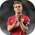 Martin Ødegaard of Arsenal football club and the Norway national team clapping 